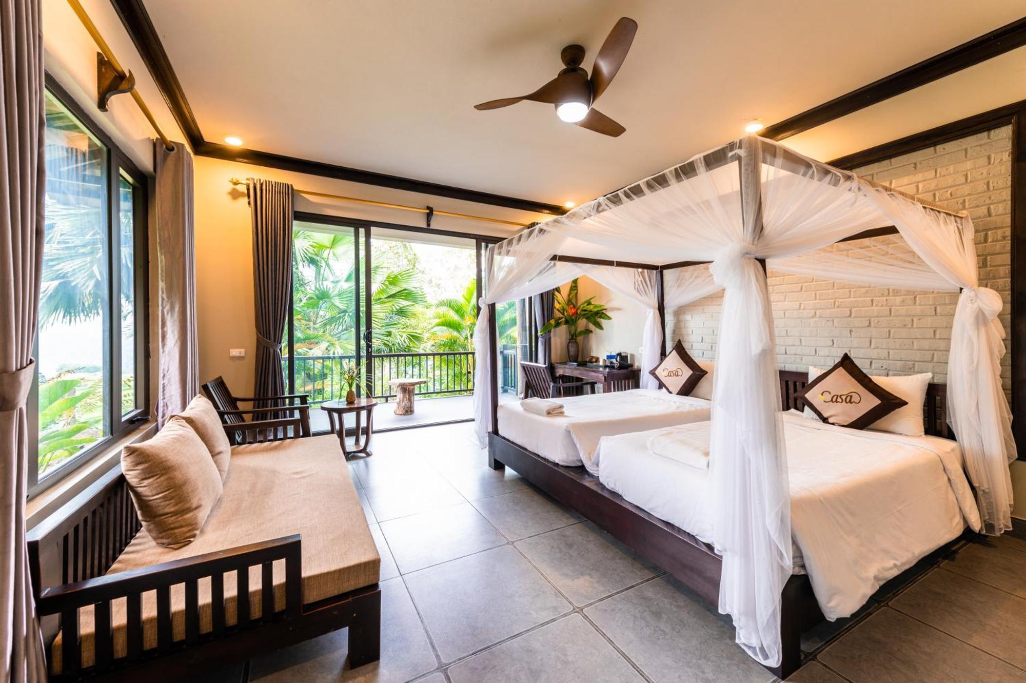 Puluong Casa Resort Huong Ba Thuoc 外观 照片