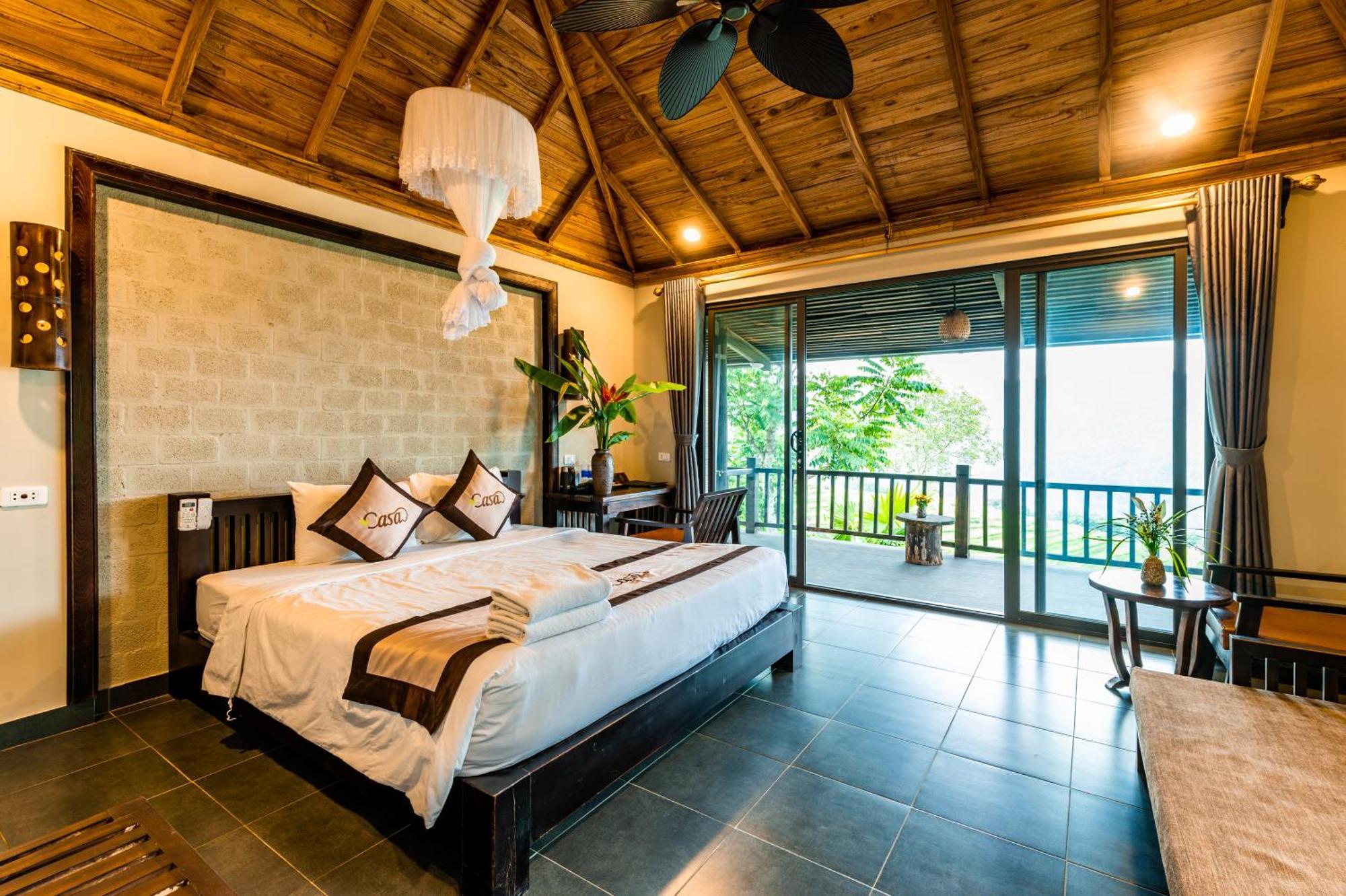 Puluong Casa Resort Huong Ba Thuoc 外观 照片