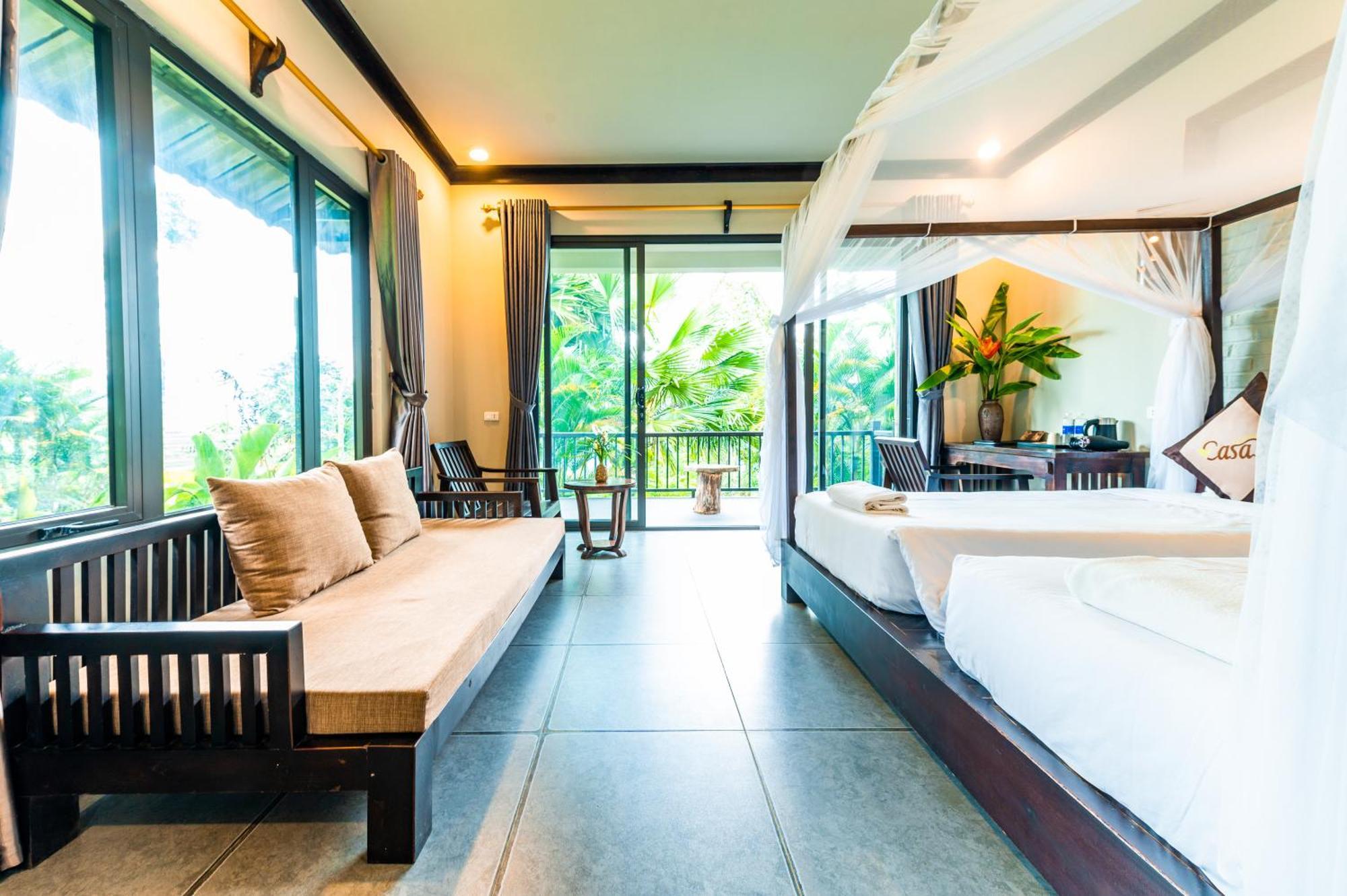 Puluong Casa Resort Huong Ba Thuoc 外观 照片